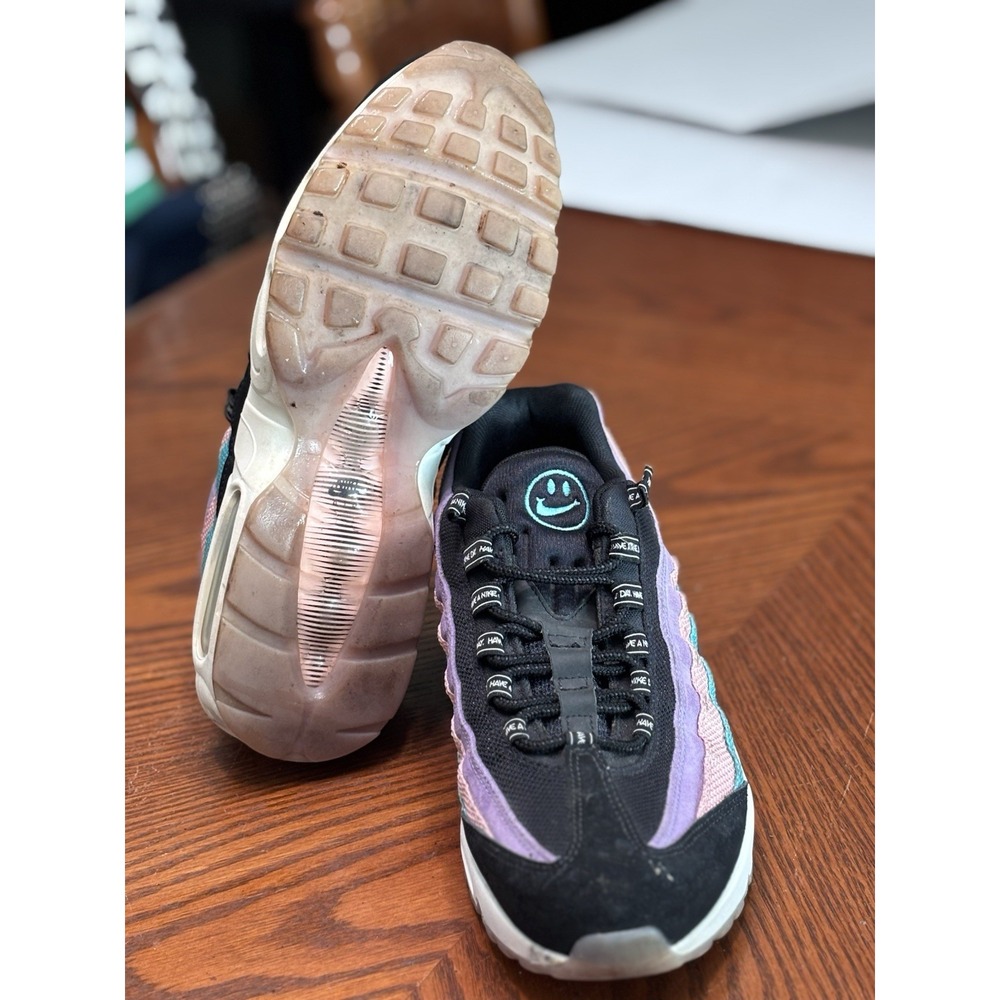Nike Air Max 95 Have A Nike Day BQ9131-001 Men's Size 9 Teal Purple Black - Picture 8 of 8